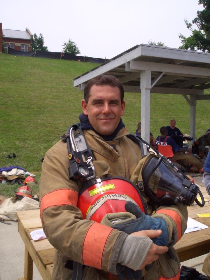 Charles "Rick" Gentilcore died after suffering from a medical condition while on duty Friday, April 7, 2017, at the Burtonsville Volunteer fire department in Montgomery County, Md. (Courtesy MCFRS/Pete Piringer)