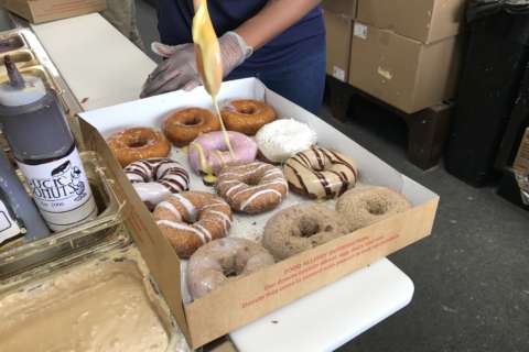 Behind-the-scenes look at how a favorite doughnut is made