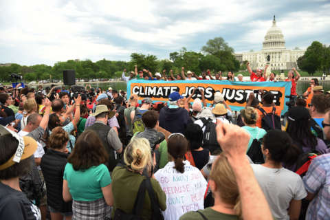 Photos: Thousands protest in DC Climate March