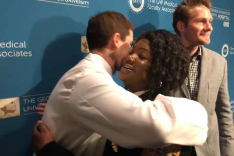 Good Samaritans reunite to meet the woman they helped save