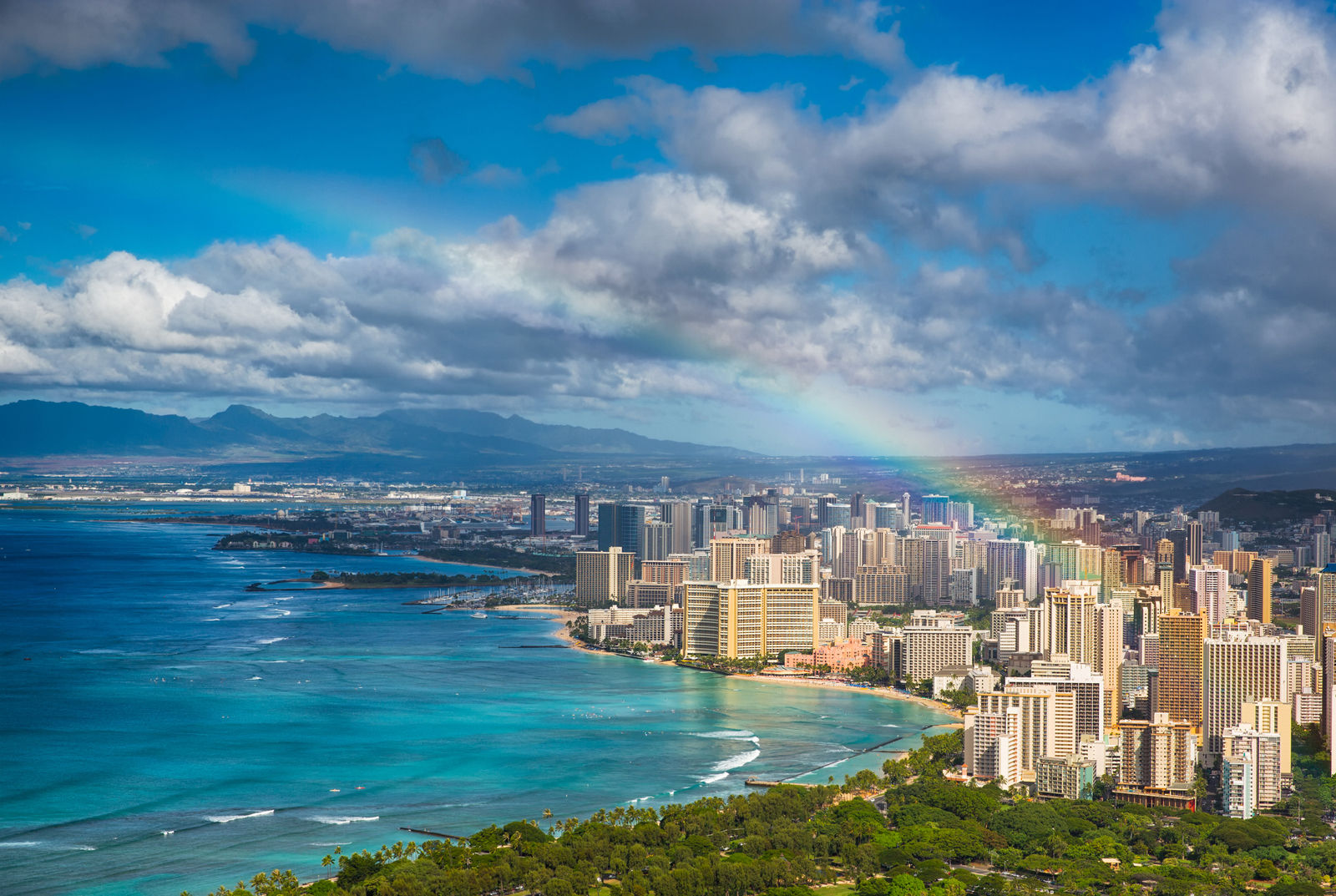 According to a WalletHub study, Hawaii is the happiest state. (Getty Images/iStockphoto/rebelml)