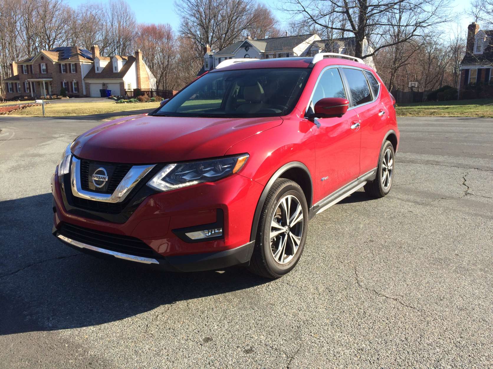 The 2017 Nissan Rogue SL Hybrid is the AWD crossover that's looking to save buyers money at the pump. (WTOP/Mike Parris) 