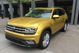 As the newest seven-seat midsize crossover about to hit the market, the 2018 Volkswagen Atlas looks like a solid competitor. (WTOP/Mike Parris)