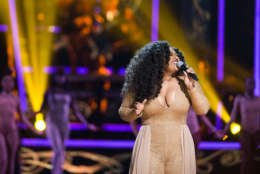 Jazmine Sullivan is seen at 2016 Black Girls Rock! at New Jersey Performing Arts Center on Friday, April, 1, 2016 in Newark, NJ.  (Photo by Michael Zorn/Invision/AP)
