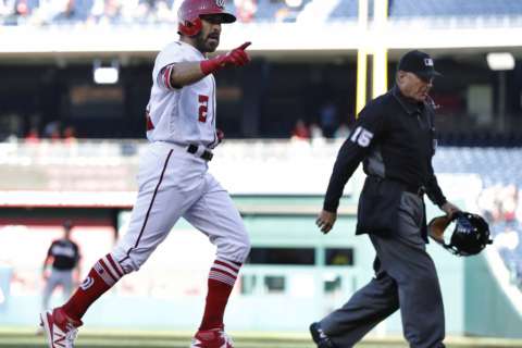 Nats ‘pen blows lead after lead in 4-3 loss to Miami in 10th