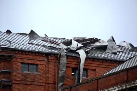 High wind damages churches in downtown DC (Photos)