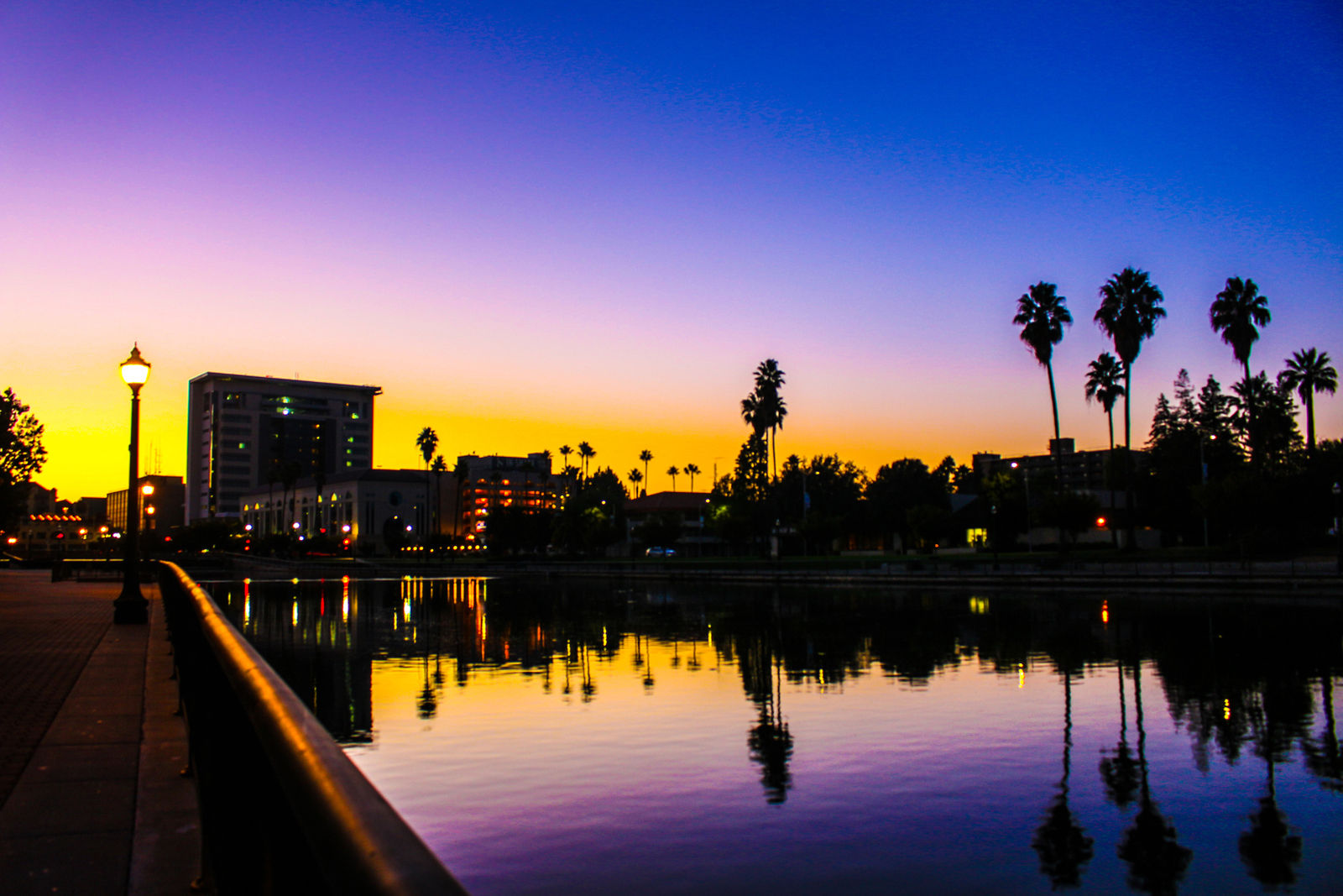 Sunrise in Stockton California