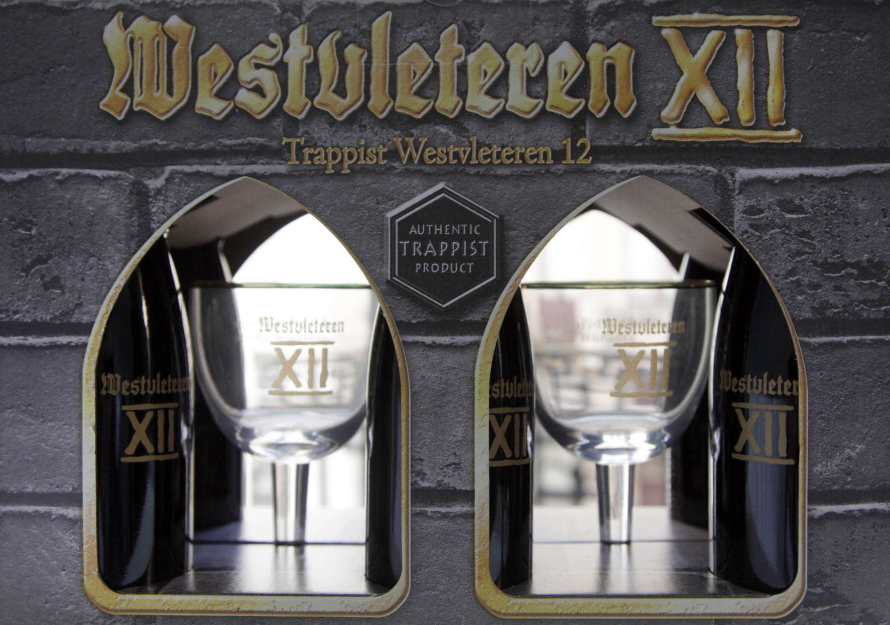 A gift pack of Westvleteren 12 beer is shown in Antwerp, Belgium on Friday, Jan. 27, 2012.  On Friday the Westvleteren beer was once again voted number one in the world by votes received by the Internet ratebeer website, brewed by the St Sixtus Abbey (or Westvleteren Abdij) owned and operated by the monks of the St Sixtus Abbey. (AP Photo/Virginia Mayo)