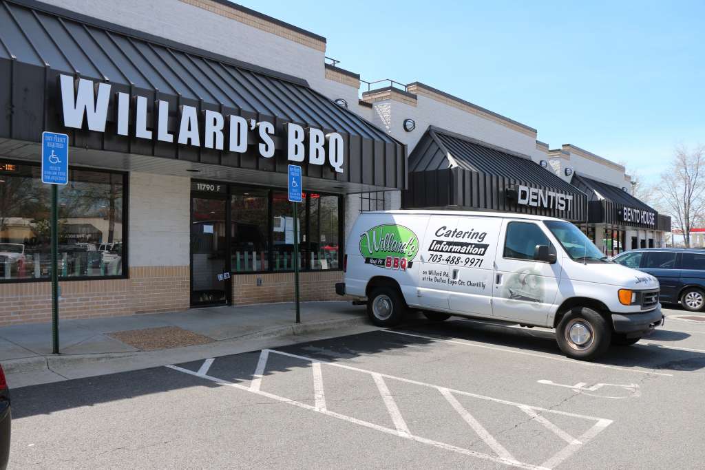 Willard’s Real Pit BBQ will open its doors to customers Monday at 10:30 a.m. in Reston, Virginia. (Courtesy of RestonNow.com)