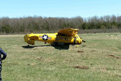 Pilot, passenger hurt in plane crash at Culpeper Airport