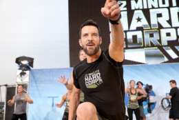 NASHVILLE, TN - JULY 30:  Super Trainer Tony Horton leads 22 MINUTE HARD CORPS at Beachbody's SUPER WORKOUT, where 25,000 coaches took over Broadway during the 2016 Beachbody Coach Summit on July 30, 2016 in Nashville, Tennessee.  (Photo by Terry Wyatt/Getty Images for Beachbody)