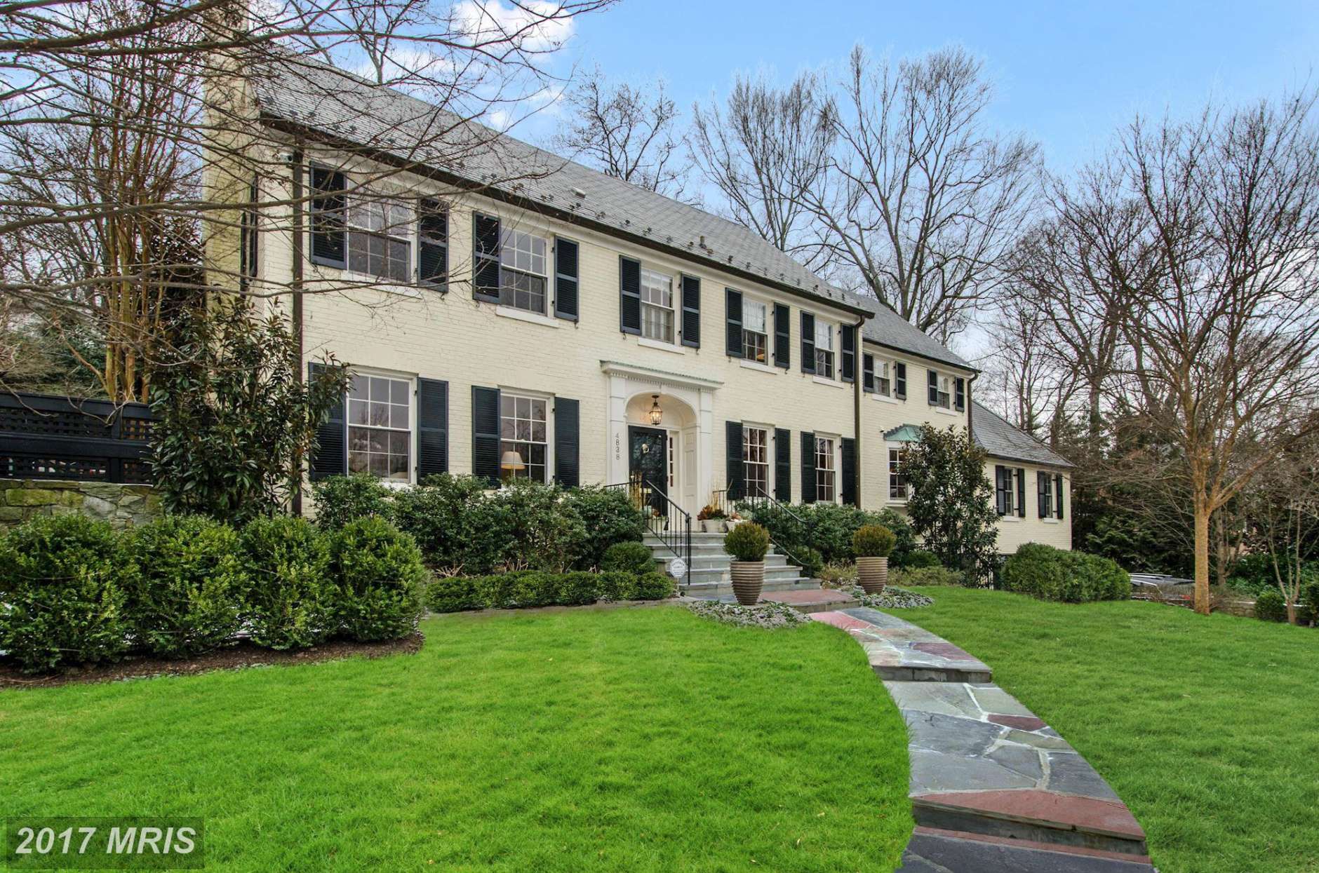 3. $3.625 million 4838 Rockwood Parkway NW Washington, D.C. This 1951 Colonial on Rockwood Parkway has six bedrooms, six bathrooms and a half-bath. It features entertaining rooms on the main level, a finished lower level and a back garden with terrace and pool. (Photo courtesy MRIS, a Bright MLS)