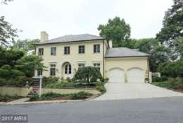 5. $3.3 million 2970 Chain Bridge Road NW Washington, D.C. Built in 2003, this custom Italianite mansion has five bedrooms, seven full bathrooms and two half-baths. Features include imported Brazilian wood flooring, eight-zone heating, a two-car garage with electric elevators, a generator, a safe room and a sauna. (Photo courtesy MRIS, a Bright MLS)