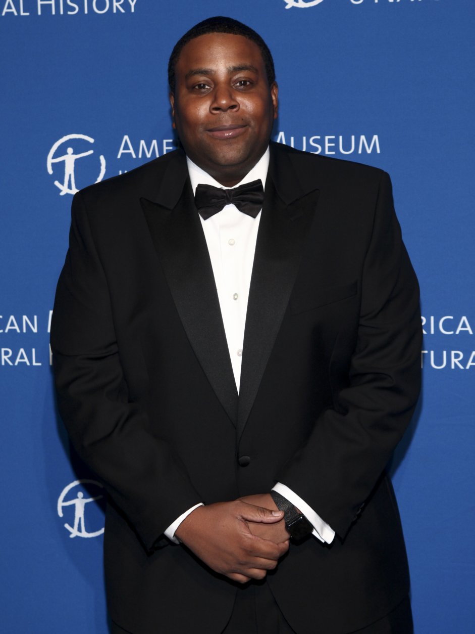 Actor Kenan Thompson (”Saturday Night Live,” `’Kenan and Kel”) is 39 on May 10. 
Kenan Thompson attends the American Museum of Natural History's Museum Gala on Thursday, Nov. 17, 2016, in New York. (Photo by Andy Kropa/Invision/AP)