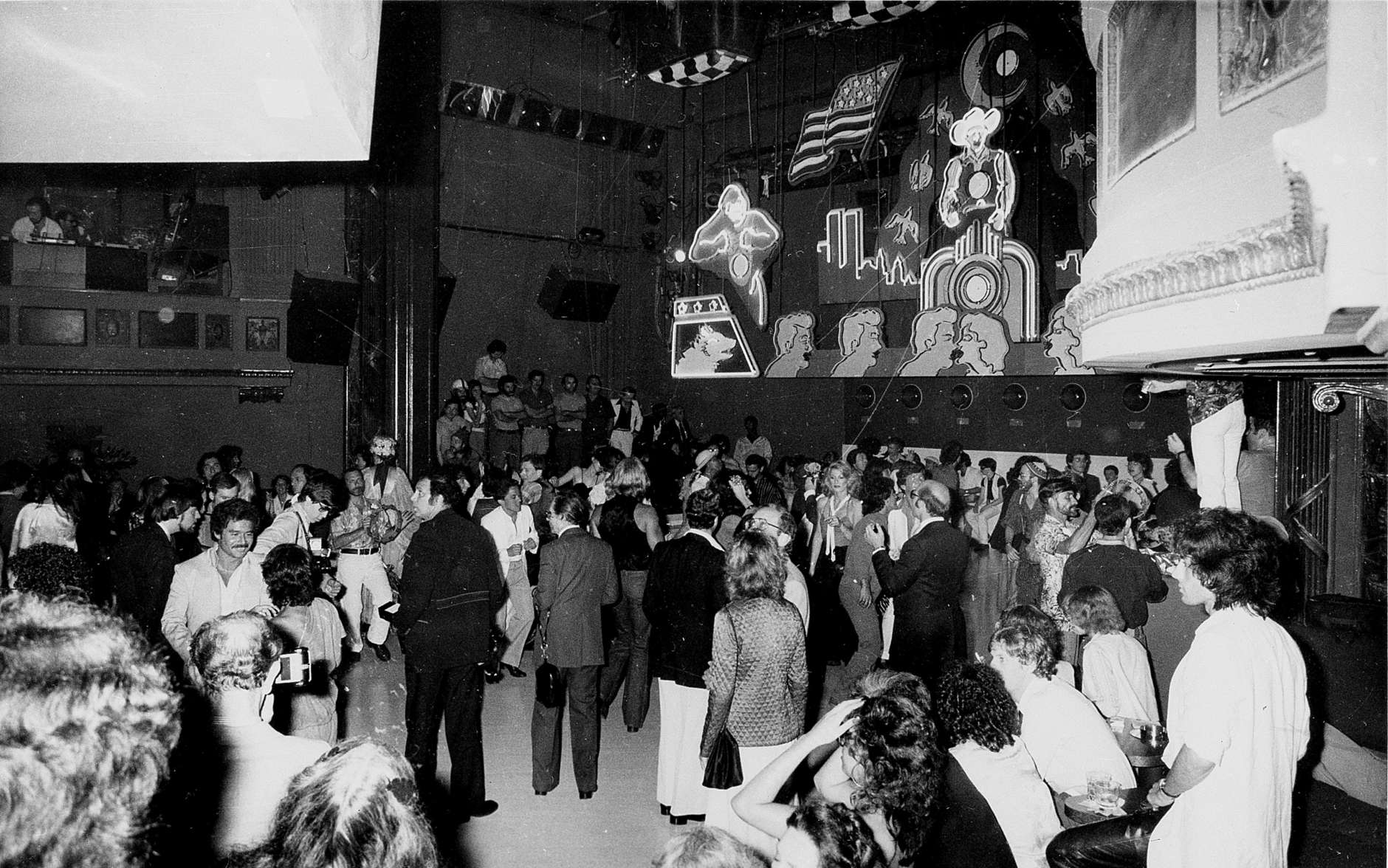 Disco didn't always live up to its inclusive dream -- people were turned away from Studio 54, pictured above in 1978, even when there was plenty of room -- but the culture left a mark on a lot of people's lives, Echols said. (AP)