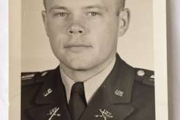 Lieutenant, Ed Rushkowski, 101st Airborne, Fort Campbell, Kentucky, 1957.