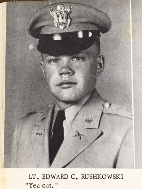 Ed Rushkowski,  Officer Candidacy School, 1953.