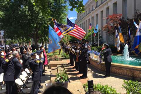 Memorial service honors fallen DC-area officers