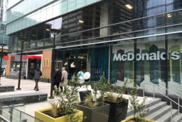 McDonald’s is the first of several restaurants that will open on the ground and plaza levels of the Central Place residential tower. (Courtesy McDonald's)