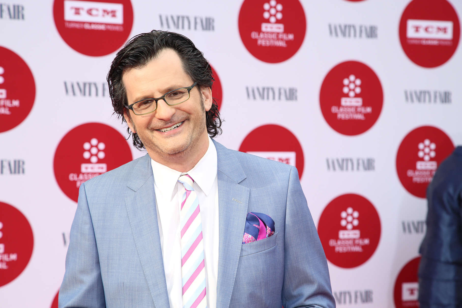 Ben Mankiewicz arrives at 2014 TCM Classic Film Festival's Opening Night Gala at the TCL Chinese Theatre on Thursday, April 10, 2014 in Los Angeles. (Photo by Annie I. Bang /Invision/AP)