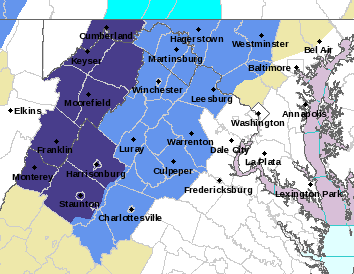 Frost warnings for Md., Va. in effect during overnight hours