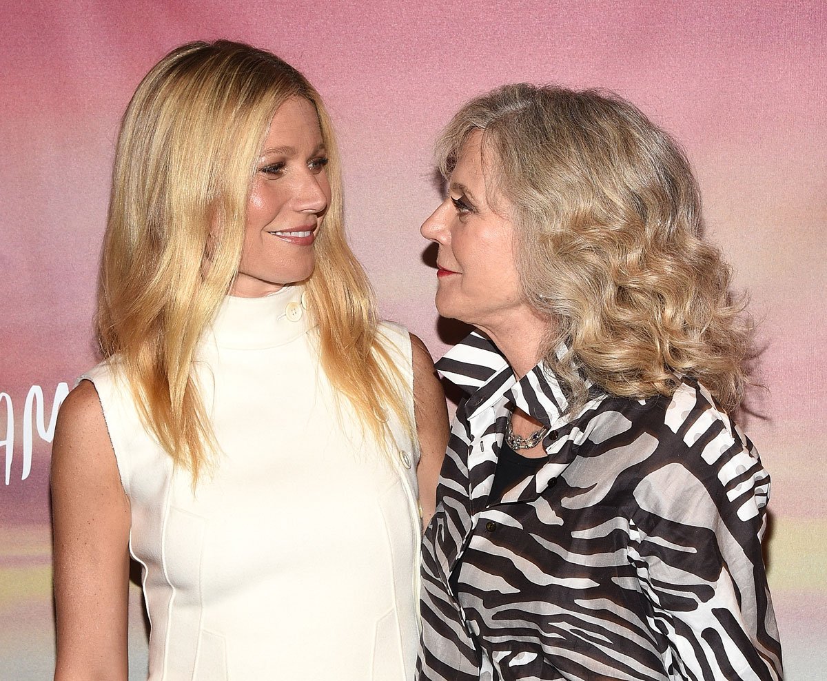 Actresses Gwyneth Paltrow and mother Blythe Danner (AP) 