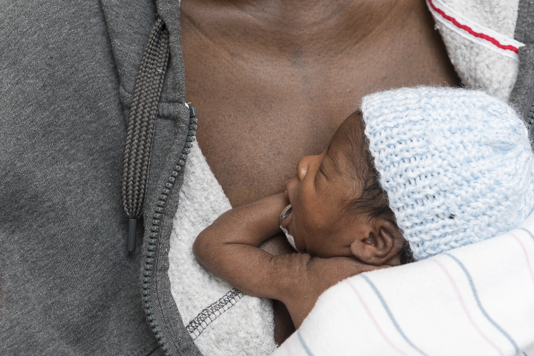 The statement says a 40-person team was involved and the delivery required hours of planning. Ajibola Taiwo, a native of Nigeria, gave birth via cesarean section. (Courtesy Allen Jones, University Marketing)