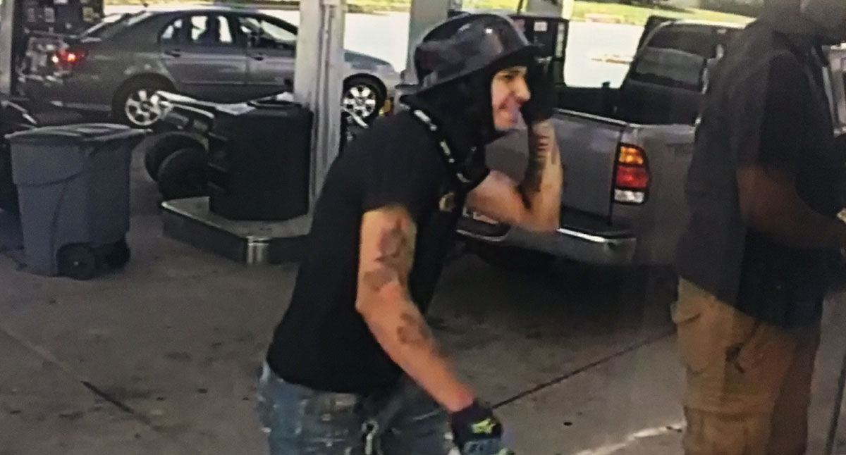 The photos released by police were caught on videos form gas station surveillance cameras and police dashcams. (Courtesy Prince George's County police)
