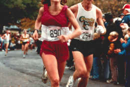 Susan Mallery of Columbus, Ohio, was the first place female finisher in the Marine Corps Marathon’s first two years: 1976 and 1977. (Courtesy Marine Corps Marathon)