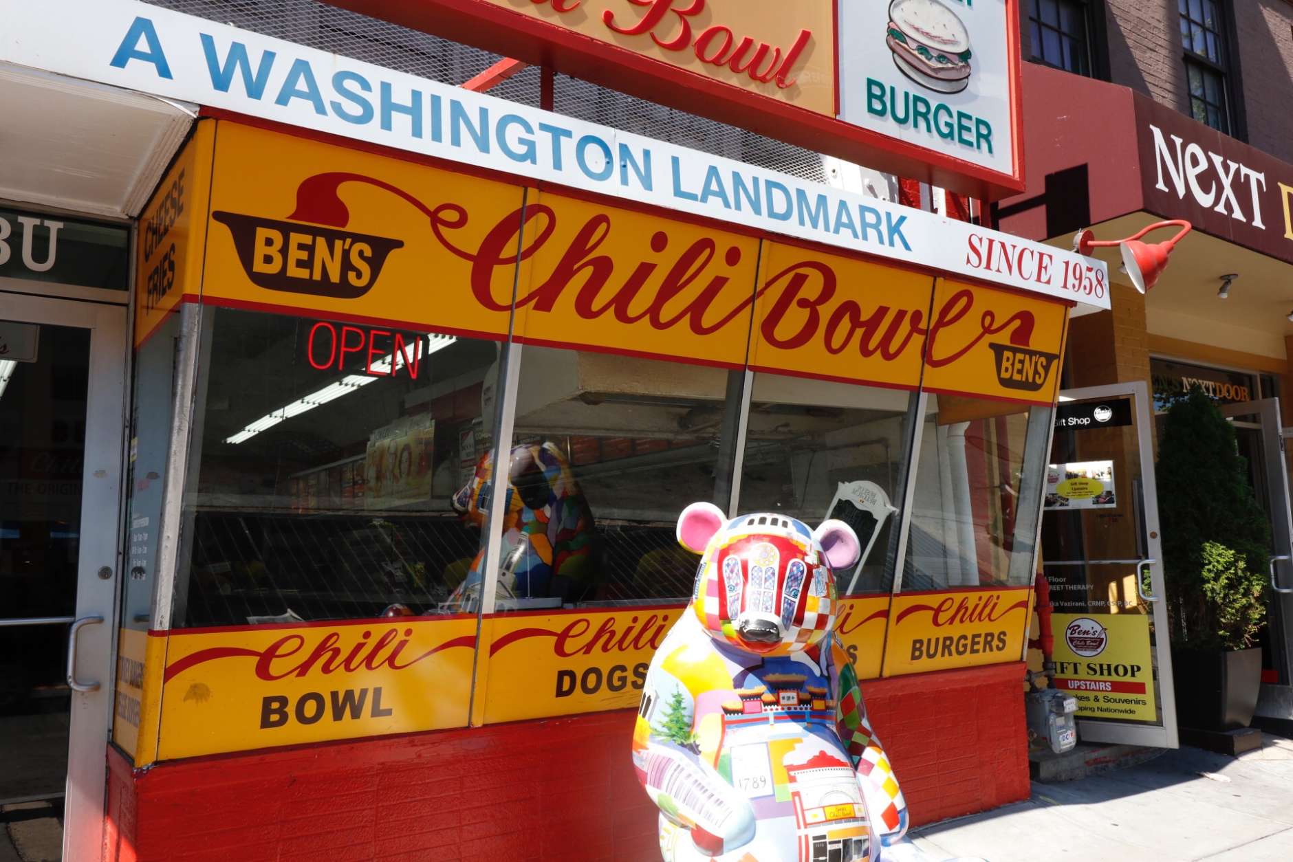 Ben's is beloved by longtime Washingtonians who treasure not only the good, cheap eats, but also the fact that the family-owned business remained rooted on U Street through challenging times. (WTOP/Kate Ryan)
