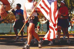 2004 on Haines point; TIT is one of the longest charities (Courtesy Marine Corps Marathon)