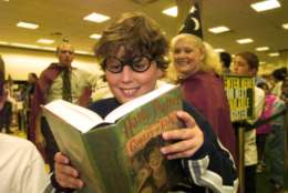 The Harry Potter series inspired midnight bookstore openings with long lines; many of our readers continue to go through the series. (WTOP/Jill Connelly)