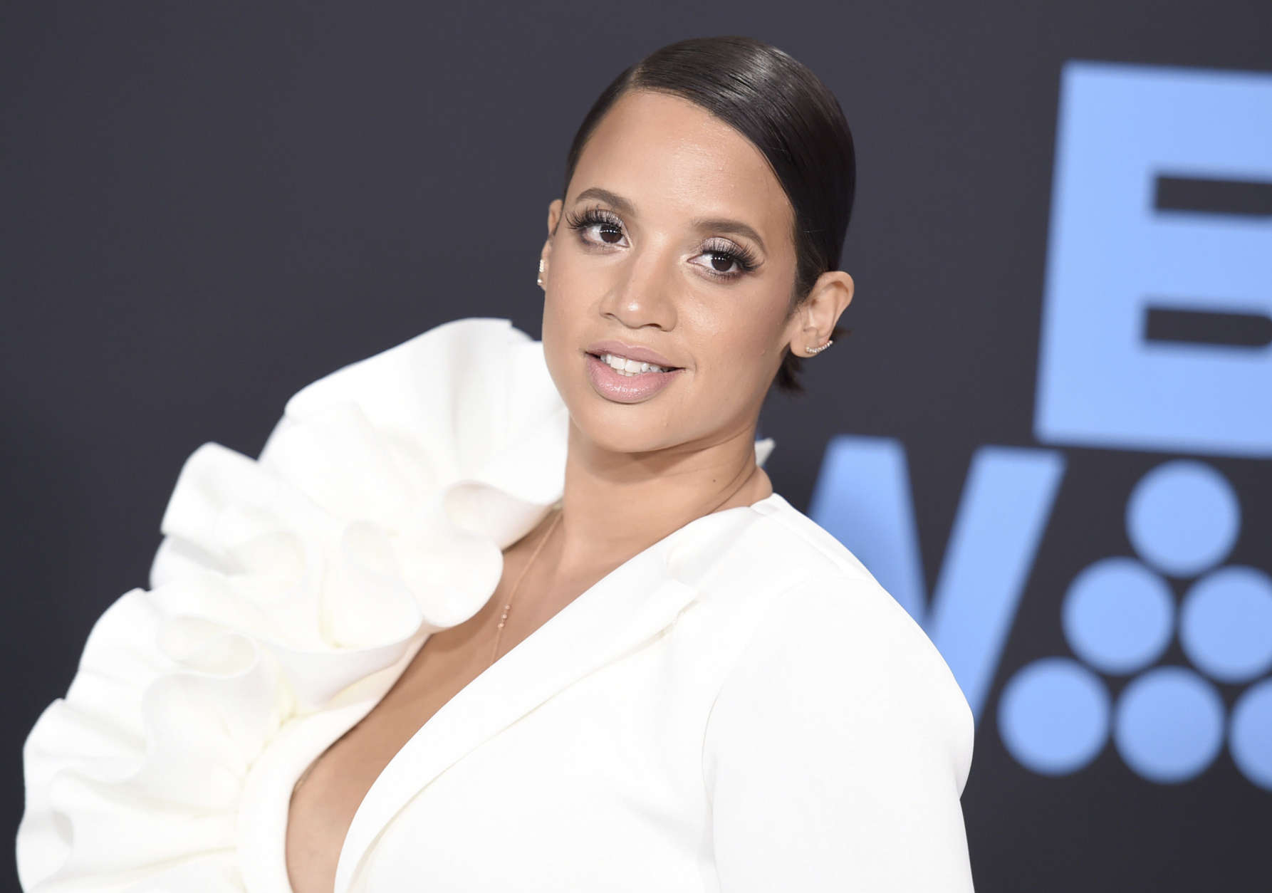 Dascha Polanco arrives at the BET Awards at the Microsoft Theater on Sunday, June 25, 2017, in Los Angeles. (Photo by Richard Shotwell/Invision/AP)