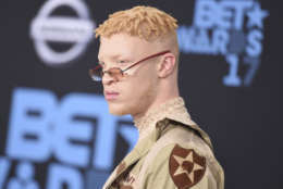 Shaun Ross arrives at the BET Awards at the Microsoft Theater on Sunday, June 25, 2017, in Los Angeles. (Photo by Richard Shotwell/Invision/AP)