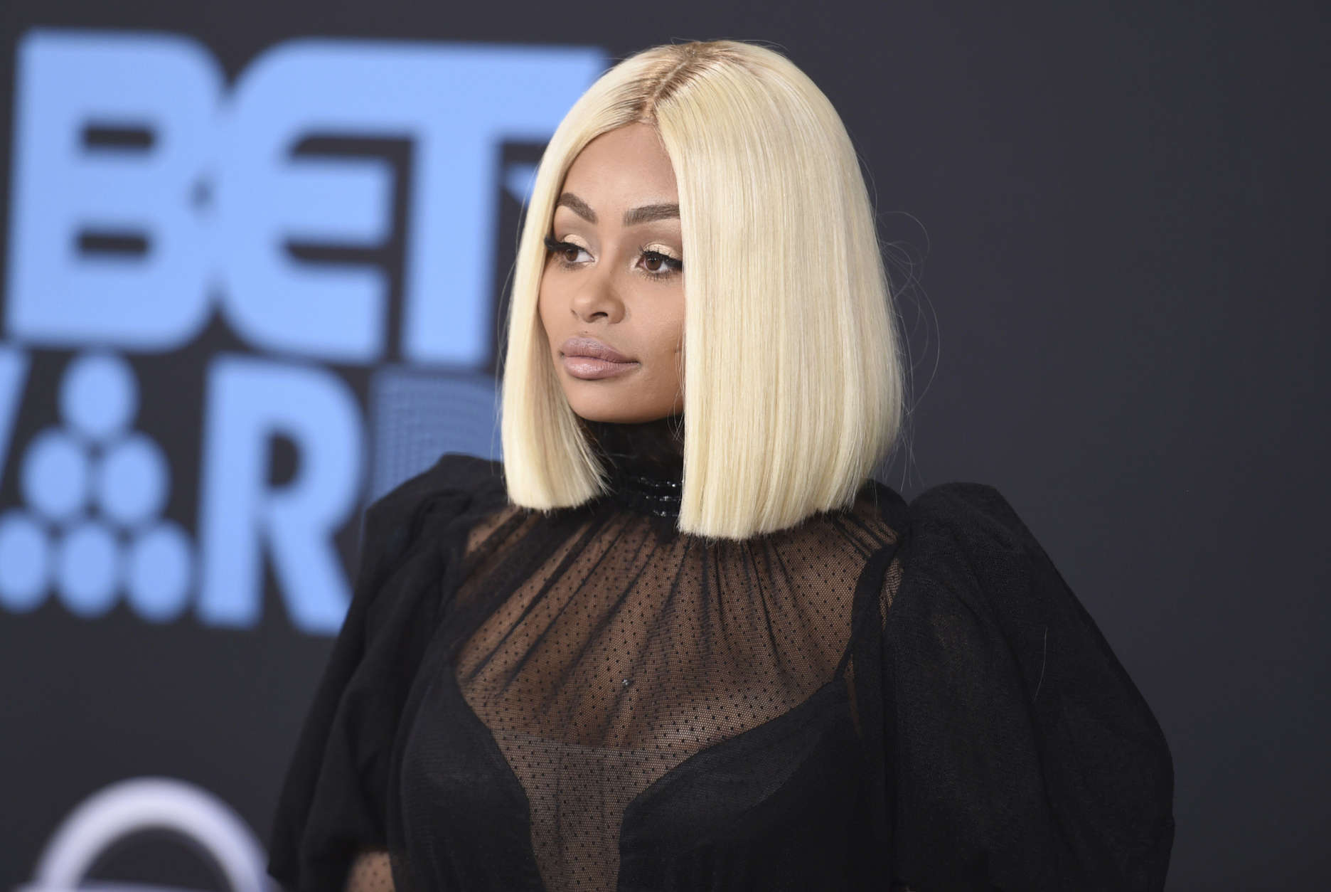 Blac Chyna arrives at the BET Awards at the Microsoft Theater on Sunday, June 25, 2017, in Los Angeles. (Photo by Richard Shotwell/Invision/AP)