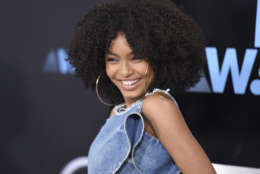 Yara Shahidi arrives at the BET Awards at the Microsoft Theater on Sunday, June 25, 2017, in Los Angeles. (Photo by Richard Shotwell/Invision/AP)