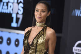 Jada Pinkett Smith arrives at the BET Awards at the Microsoft Theater on Sunday, June 25, 2017, in Los Angeles. (Photo by Richard Shotwell/Invision/AP)