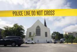 In 2015, nine people were shot to death in a historic African-American church in Charleston, South Carolina; suspect Dylann Roof was arrested the following morning. (Roof has since been convicted of federal hate crimes and sentenced to death; he later pleaded guilty to state murder charges and was sentenced to life in prison without parole.) (AP Photo/Stephen B. Morton, File)