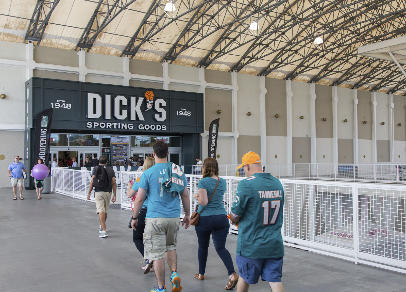 IMAGE DISTRIBUTED FOR DICK'S SPORTING GOODS - The new DICK's Sporting Goods Dadeland Station store at Miami Dadeland Station in Miami during its Grand Opening weekend, Sunday, June 18, 2017. (Manuel Mazzanti/AP Images for Dick's Sporting Goods)