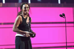 LOS ANGELES, CA - JUNE 25: Solange onstage at 2017 BET Awards at Microsoft Theater on June 25, 2017 in Los Angeles, California.  (Photo by Paras Griffin/Getty Images for BET)