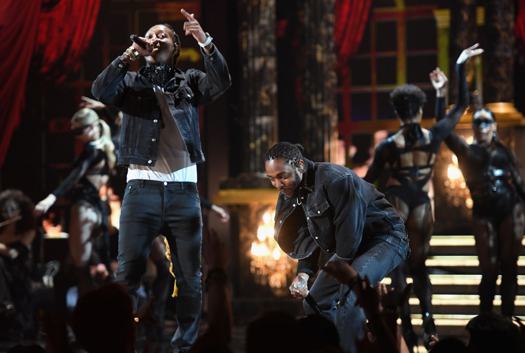 onstage at 2017 BET Awards at Microsoft Theater on June 25, 2017 in Los Angeles, California.