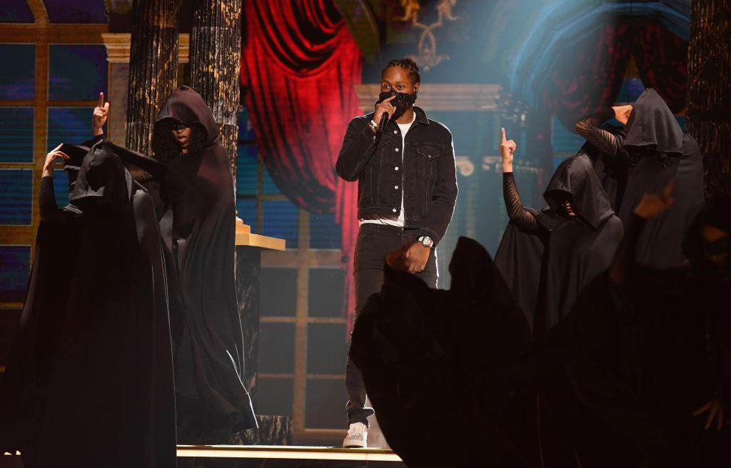 LOS ANGELES, CA - JUNE 25:  Future performs onstage at 2017 BET Awards at Microsoft Theater on June 25, 2017 in Los Angeles, California.  (Photo by Paras Griffin/Getty Images for BET)