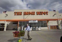 In this Feb. 20, 2011 photo, the outside of a Home Depot store is shown in Dallas. Home Depot's fourth-quarter net income rose 72 percent as more people started on home-improvement projects. The retailer also raised its earnings guidance and dividend. (AP Photo/LM Otero)