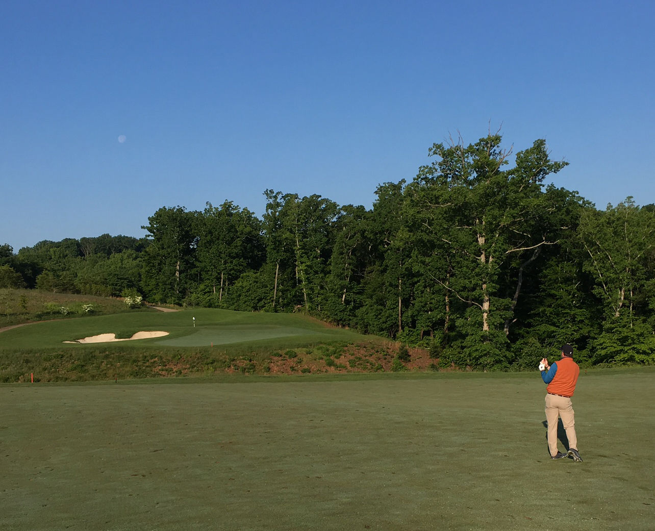 Soren Jacobson took on the challenge of playing 50 courses in 50 states in 50 days for his 50th birthday. (WTOP/Noah Frank)