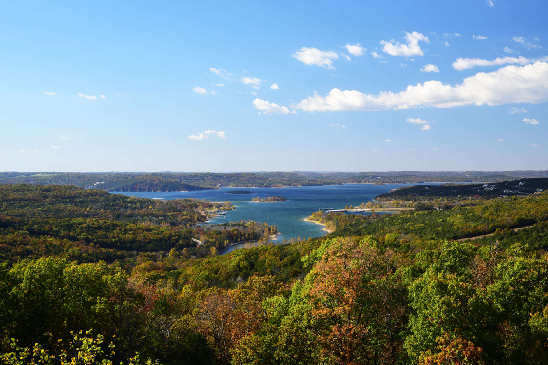 This is a picture of Table Rock Lake in Branson, MO that I took. I love this picture it was taken this last fall.
