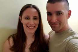 Katie Feeney's husband Patrick is a Staff Sergeant in the Air Force.  They got married in 2010. (Courtesy Katie Feeney)