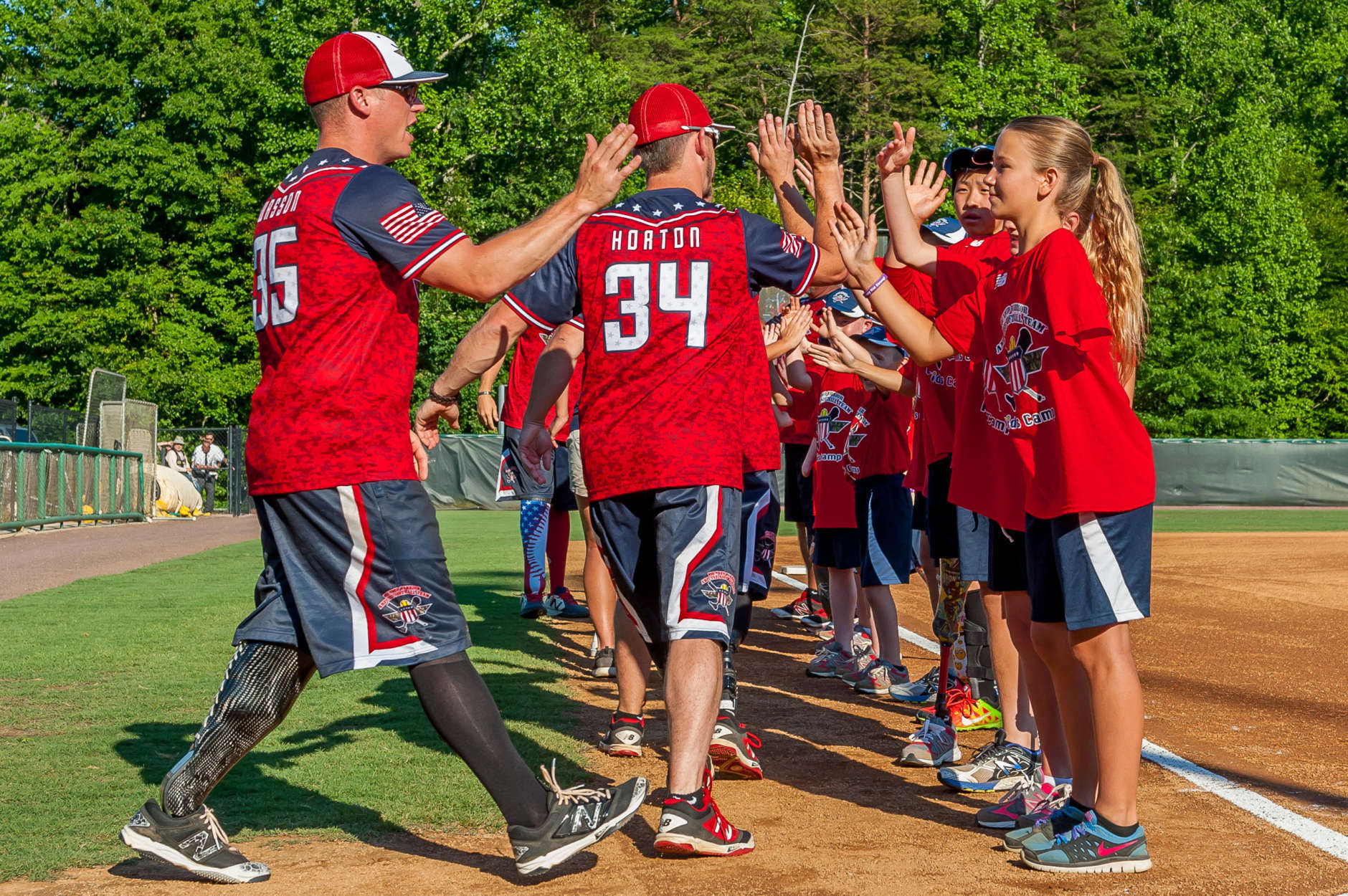 (Courtesy Wounded Warrior Amputee Softball Team)