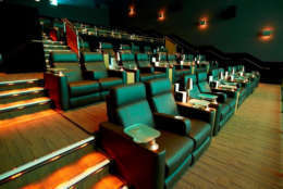 The Cinepolis Luxury Cinemas will include in-theater waiter service, gourmet meals, alcoholic beverages and fully-reclining leather seat auditoriums. (Courtesy Cinepolis Cinemas)