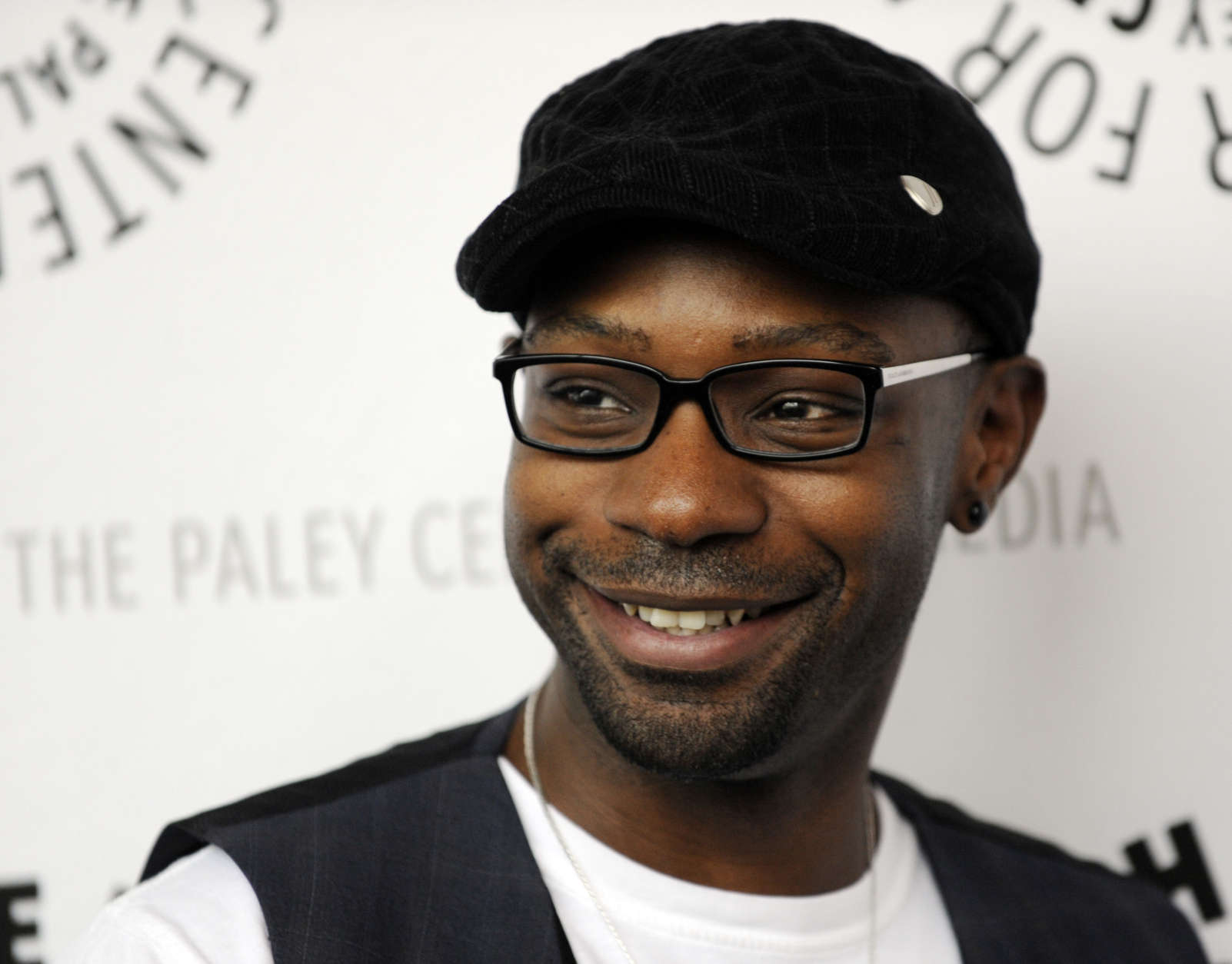 Nelsan Ellis, a cast member in the HBO series "True Blood," poses at The Paley Center for Media's Paleyfest 09 in Los Angeles, Monday, April 13, 2009. (AP Photo/Chris Pizzello)
