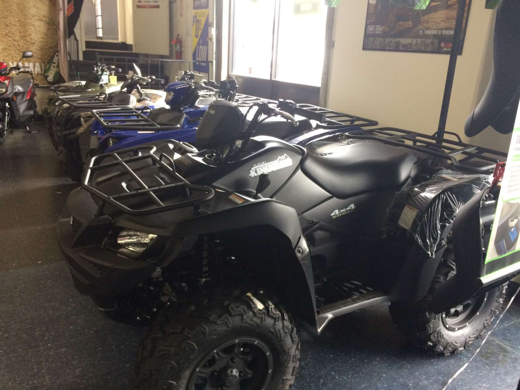 Between 150 and 175 ATVs and dirt bikes were stolen from dealers last year in Maryland, Virginia and Pennsylvania, Johnston said. "We all have sophisticated alarm and camera systems; unfortunately, determined thieves are a problem." (WTOP/Nick Iannelli)